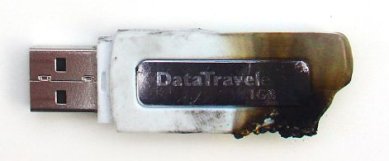 Burned Pendrive