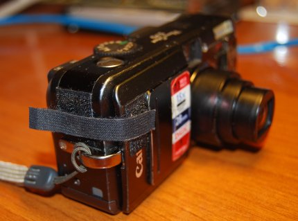 canon s70 velcro hack closed